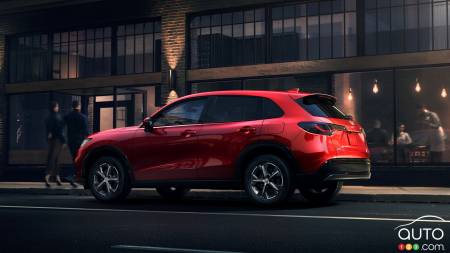 Honda Partially Unveils 2023 HR-V